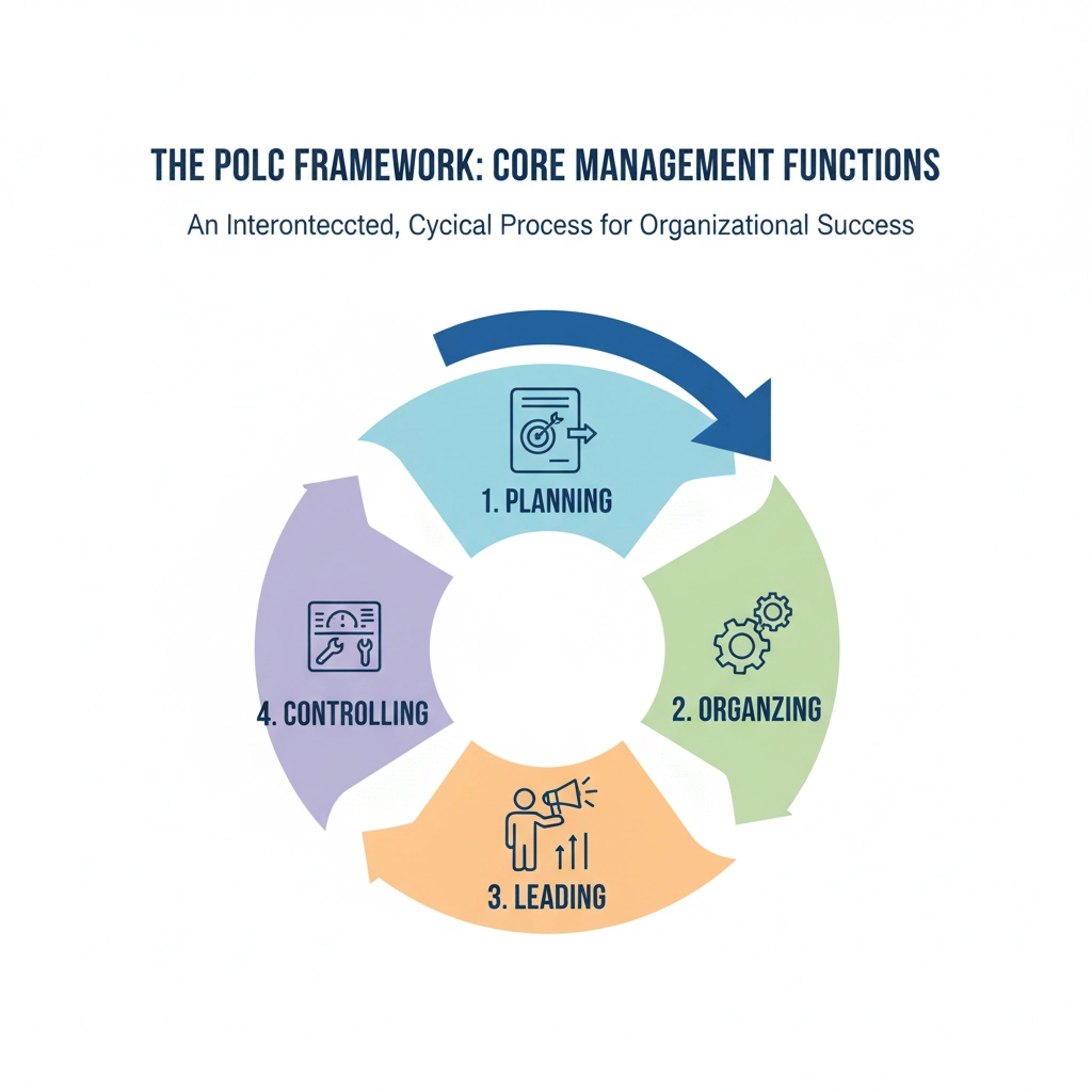 Core Management Functions: The POLC Framework | BMR Education