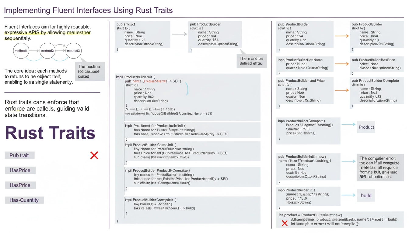 Implementing Fluent Interfaces Using Rust Traits | BMR Education