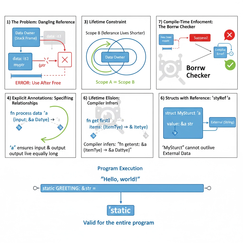 Implementing Lifetime Management in Rust for Safe References | BMR ...