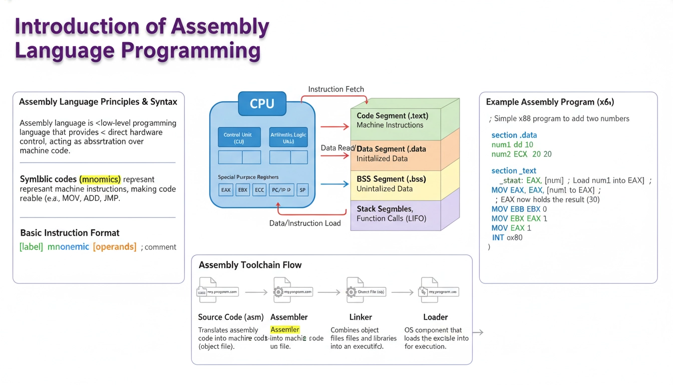 Introduction to Assembly Language Programming | BMR Education