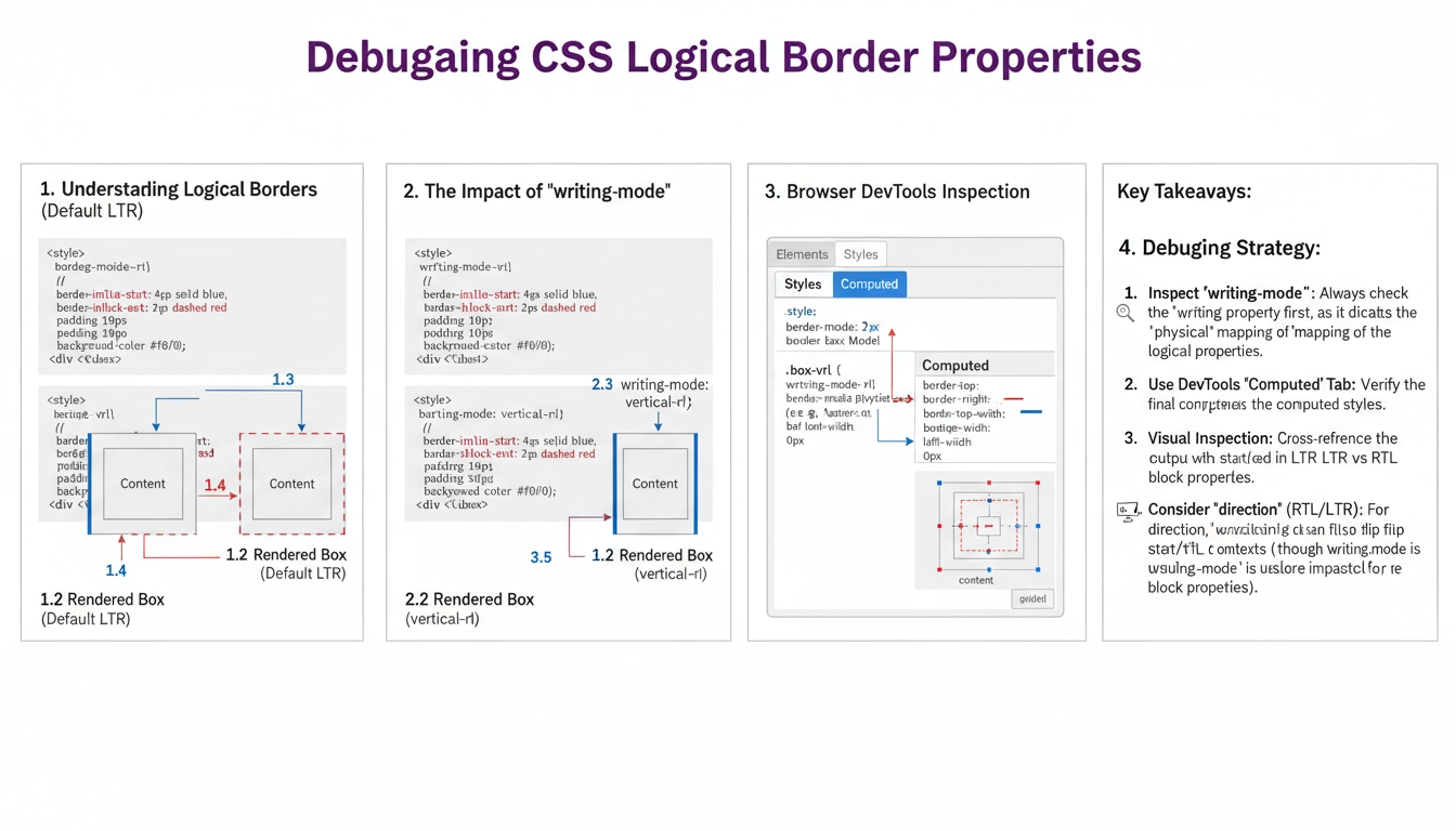 Debugging Common Issues with CSS Logical Border Properties | BMR Education