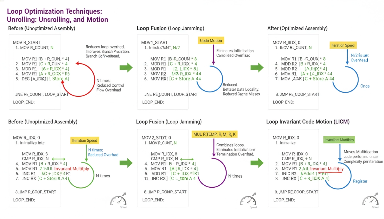 Loop Optimization Techniques in Assembly | BMR Education