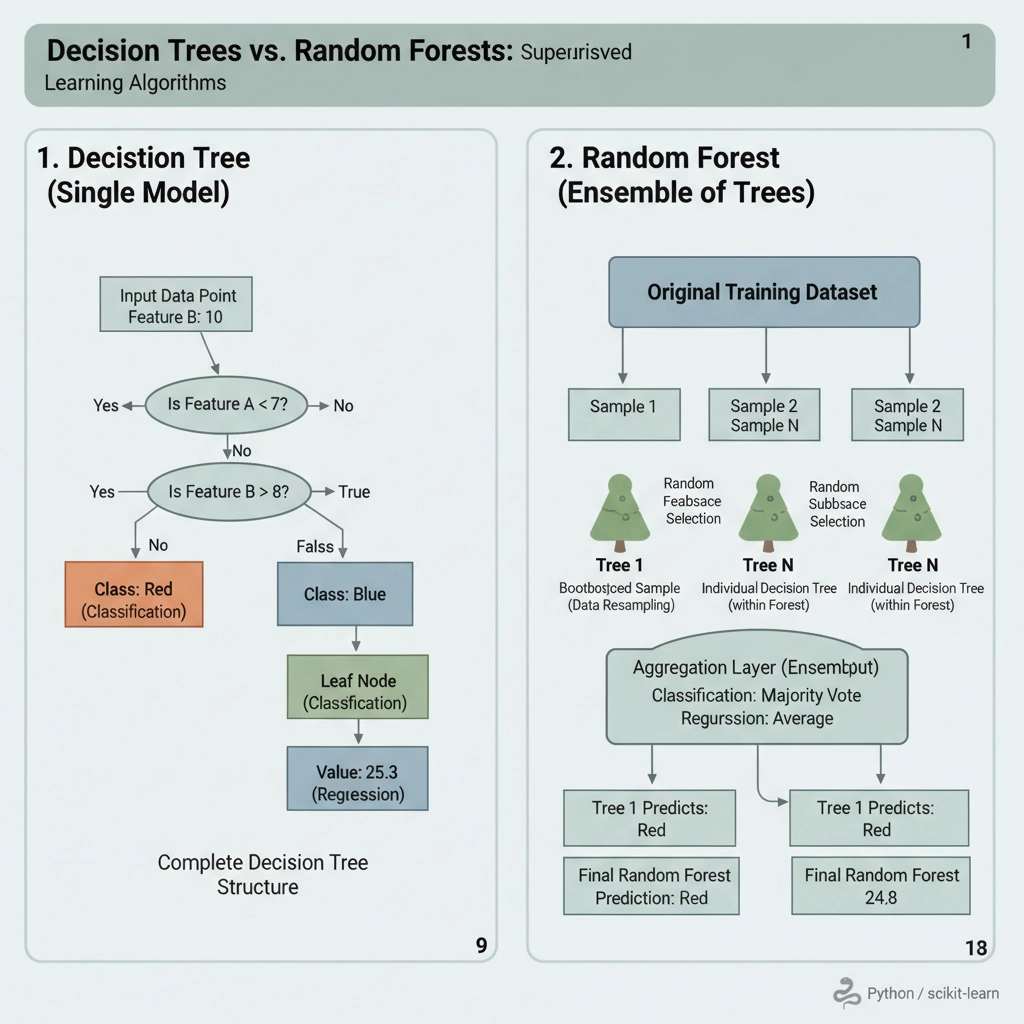 Supervised Learning Algorithms in Python: Decision Trees and Random ...